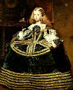 Diego Velazquez infantan margarita vid atta ars alder china oil painting reproduction